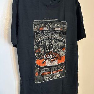 VINTAGE ROCK TEE: Santana, Mens L
